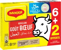 MAGGI Bouillon goût Bœuf Halal 6+2 tablettes