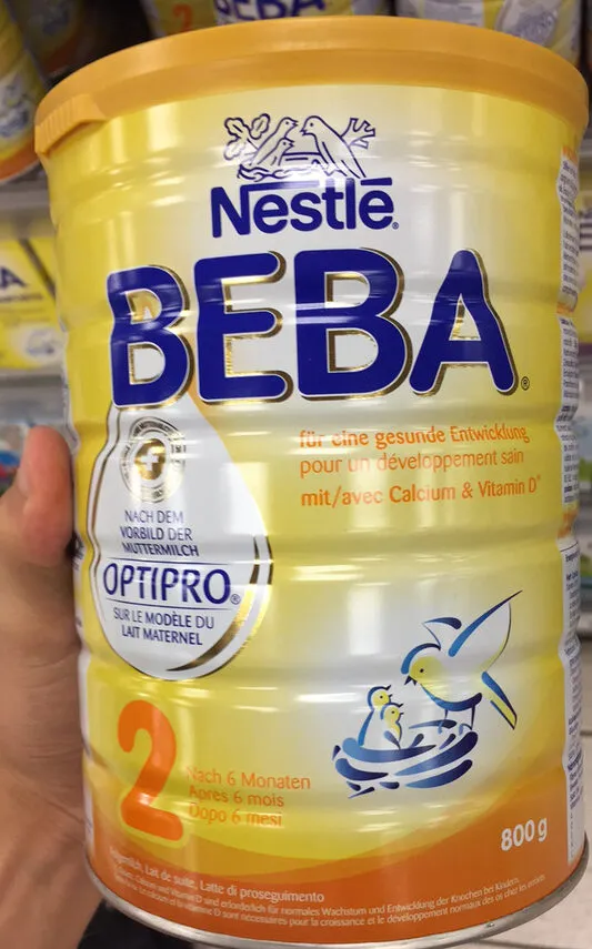 Beba avec Calcium & Vitamin D pour un développemnt sain