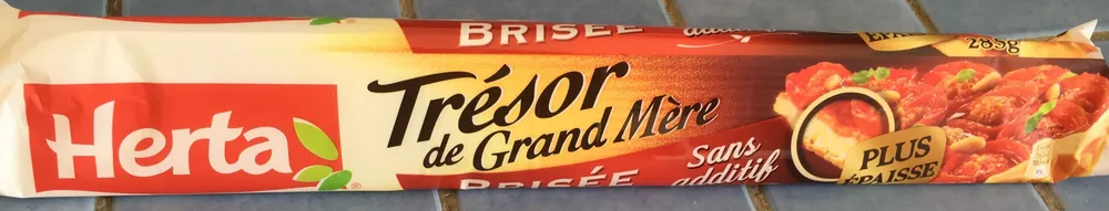 Pâte brisée Trésor de Grand-Mère