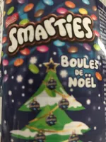Smarties Tube Boule Noel