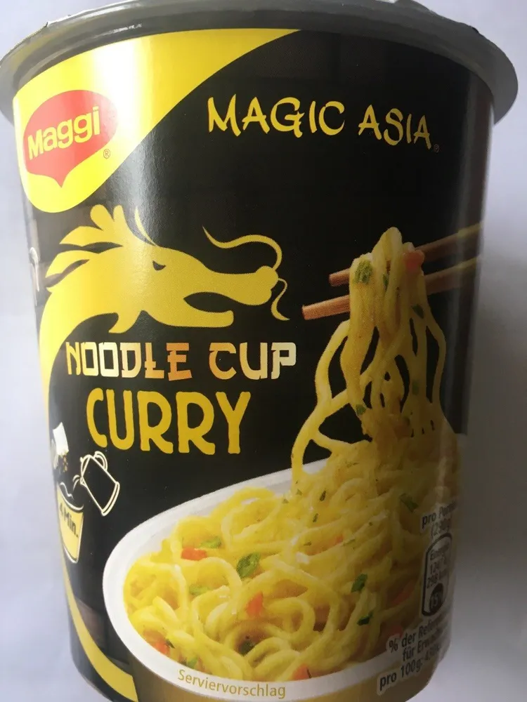 Maggi Magic Asia Noodle Cup Curry, 65 g