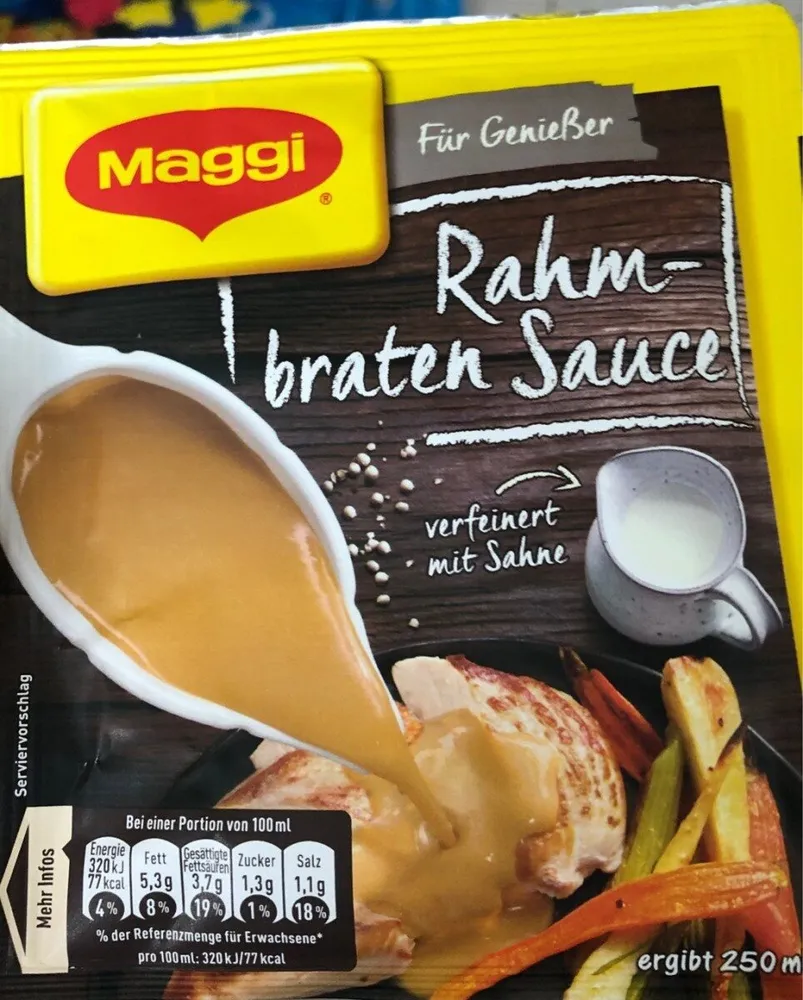 Rahmbratensoße