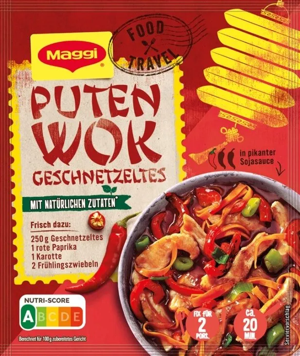 Fix Puten-Wok Geschnetzeltes