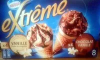 Extrême Cônes Vanille et Cônes Chocolat-Vanille