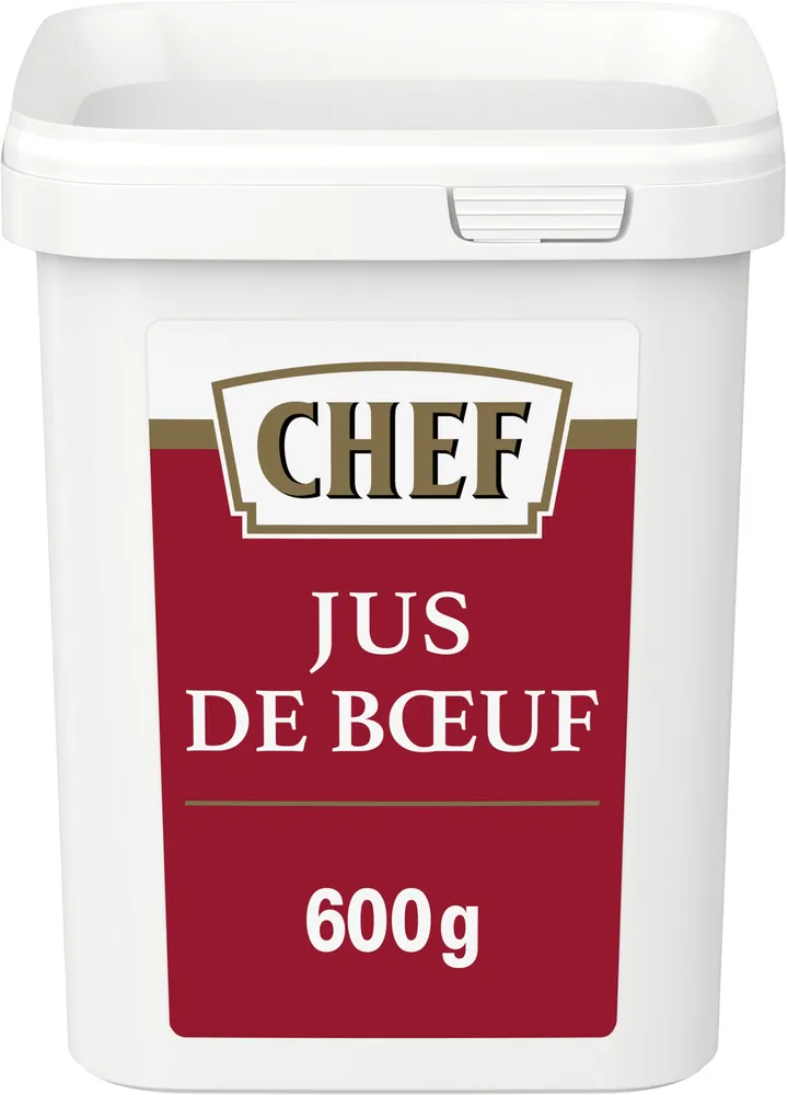 Jus de Boeuf CHEF déshydraté - Boîte de 600 g jusqu'à 20 L