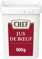 Jus de Boeuf CHEF déshydraté - Boîte de 600 g jusqu'à 20 L