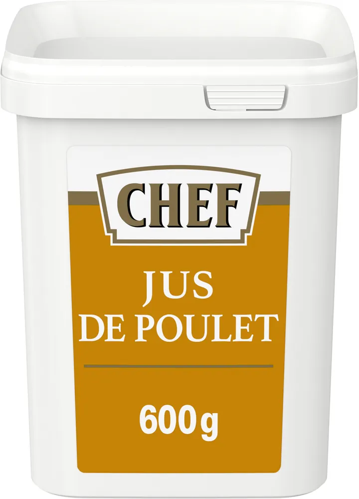Jus de Poulet CHEF déshydraté Boîte de 600 g jusqu'à 20 L