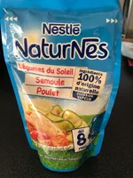 NATURNES Légumes du Soleil Semoule Poulet - 190g - dès 8 mois