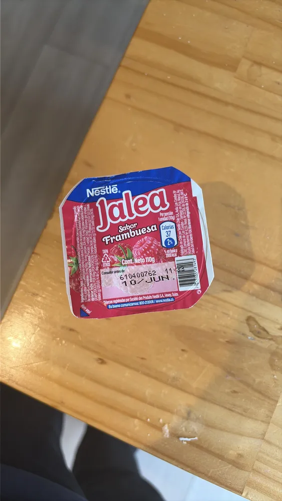 Jalea Sabor Frambuesa