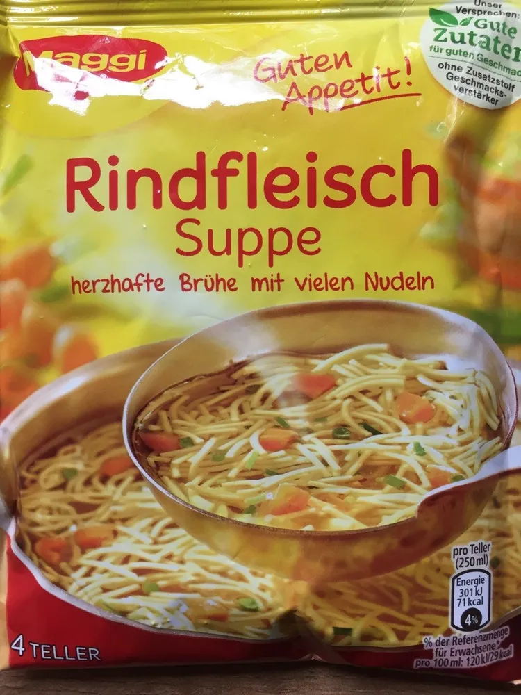 Rindfleisch Suppe