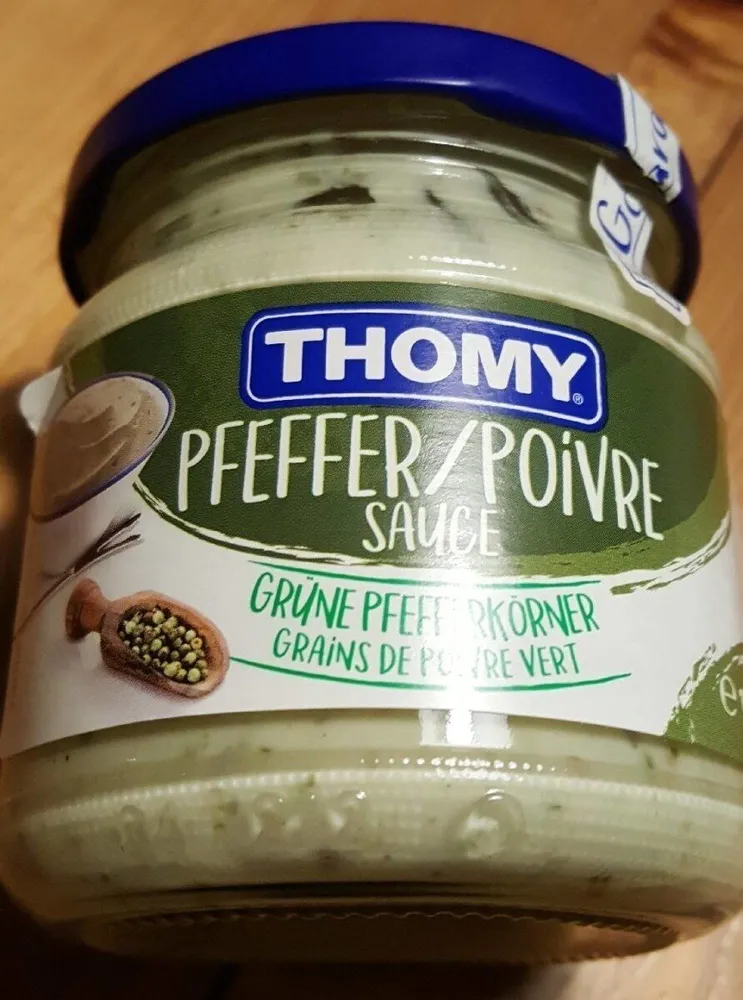 Sauce au poivre vert