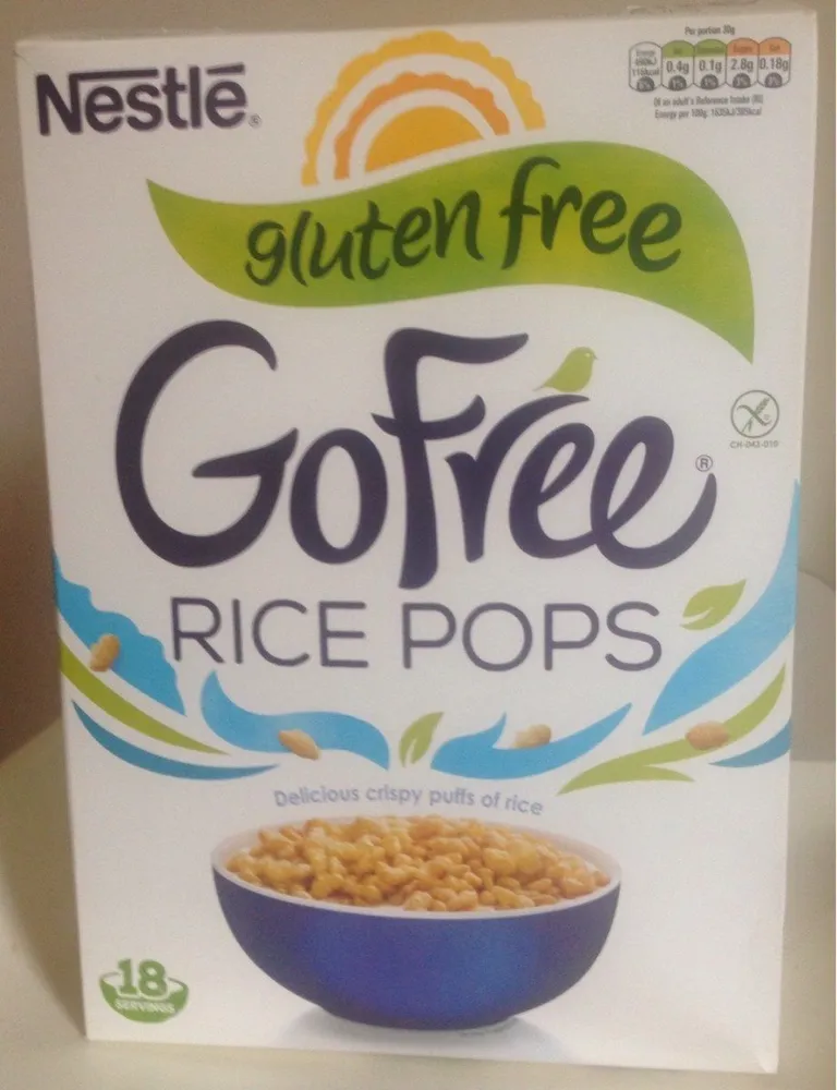 Rice Pops Sans Gluten