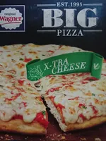 BIG pizza ✖-tra cheese