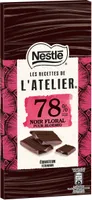 NESTLE L'ATELIER Chocolat noir 78% Floral