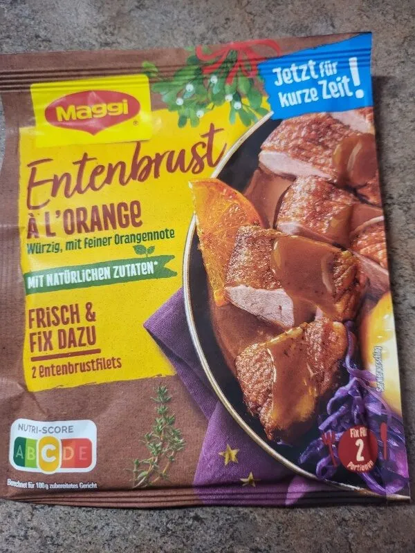 Entenbrust AL‘ORANGE