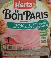 Le Bon Paris -25% de sel