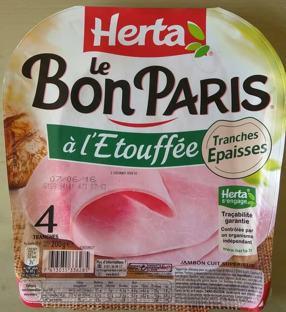 Le Bon Paris Tranches épaisses