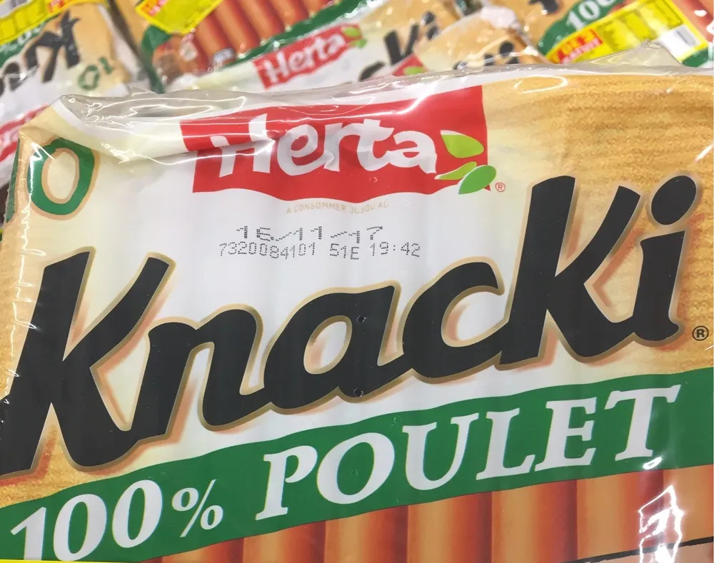 Knacki 100% poulet