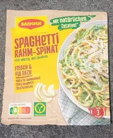 Spaghetti Rahm-Spinat fix