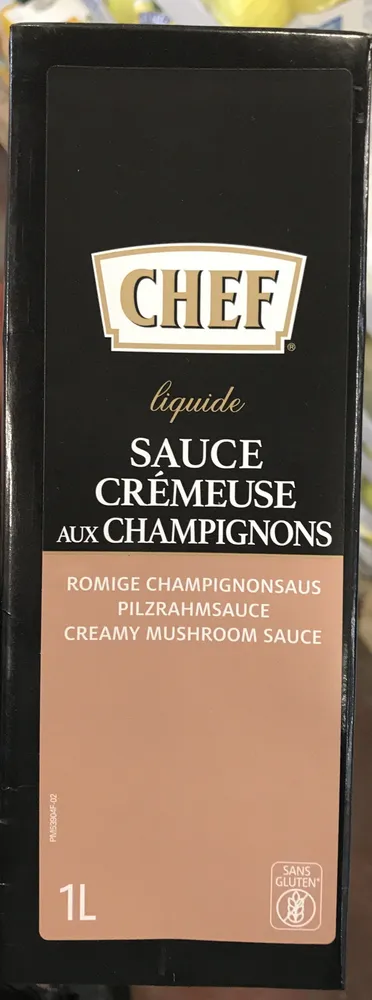 Liquide Sauce Crémeuse aux Champignons