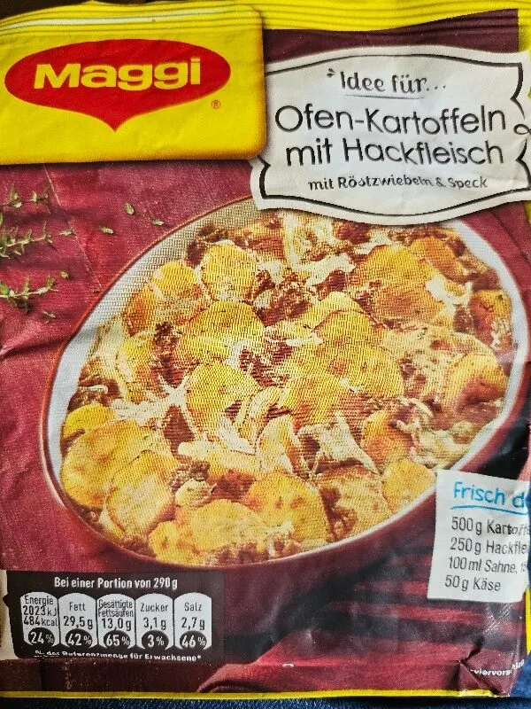 Ofenkartoffeln mit Hack