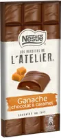 NESTLE L'ATELIER Ganache chocolat au lait et caramel 150g