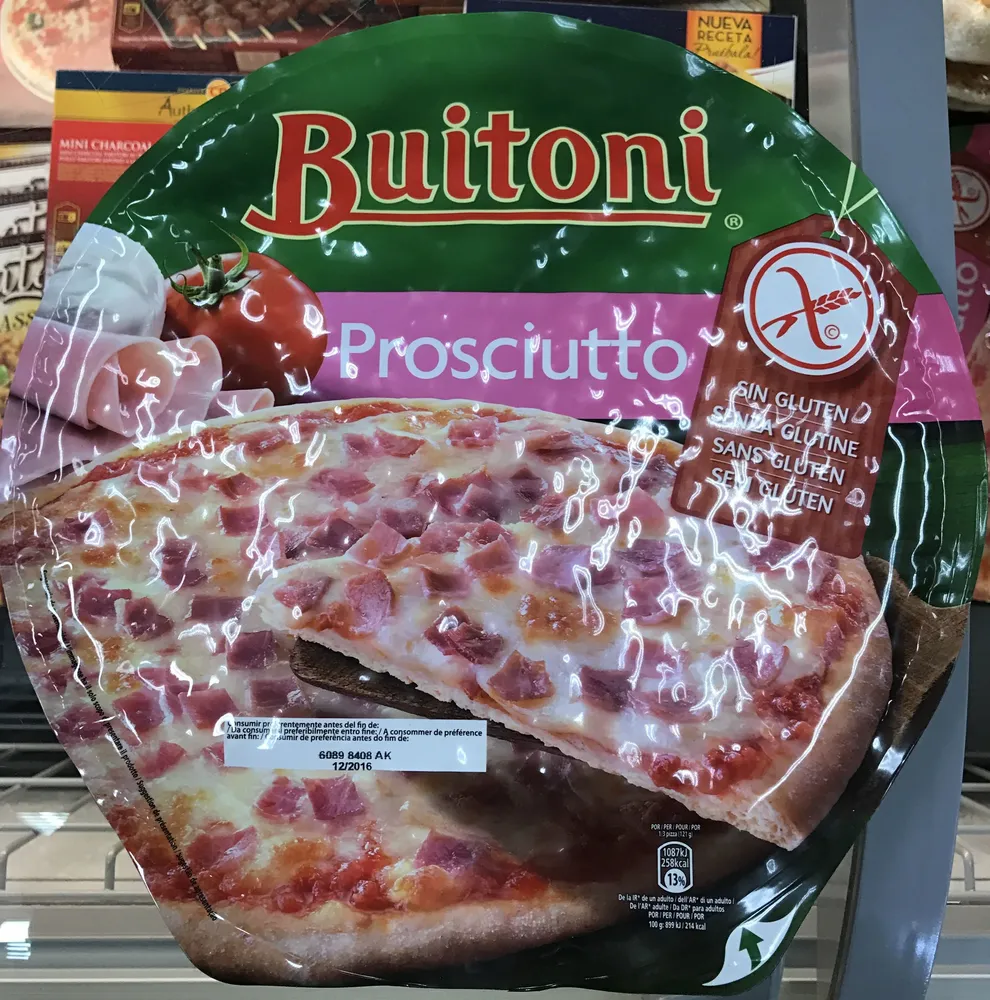 Prosciutto - Pizza avec tomates, mozzarella et jambon