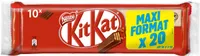 KITKAT 4 Finger Barre au chocolat au Lait, 41,5g en lot de 20, format promotionnel