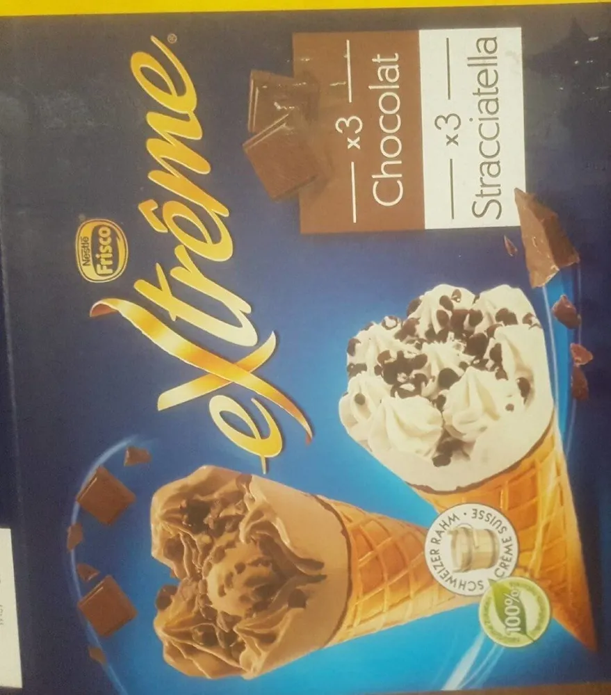 Glace Stracciatella et Chocolat