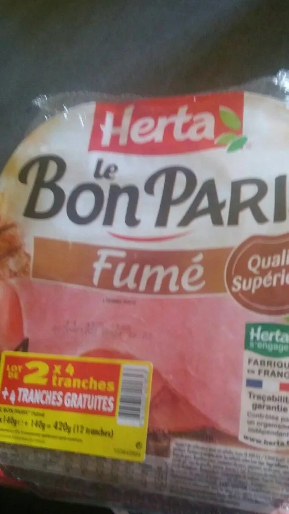 Jambon fumé Le Bon Paris