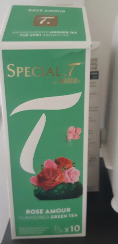 Boîte De 10 Capsules Thé Spécial T. By Nestlé Rose Amour