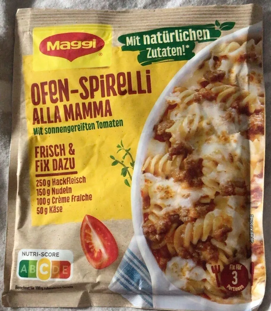 Ofen Spirelli Alla Mama