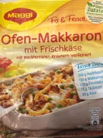 Ofen-Makkaroni Mit frischkäse