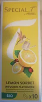 Boîte De 10 Capsules Spécial. t By Nestlé Lemon Sorbet