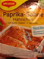 Paprika-Sahne Hänchen