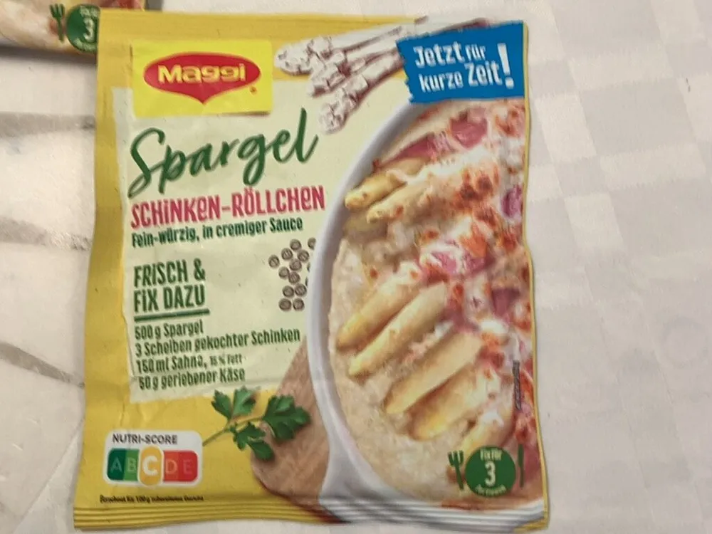 Spargel Schinken-Röllchen