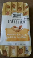 Les recettes de l'atelier - chocolat blond caramel - noisettes