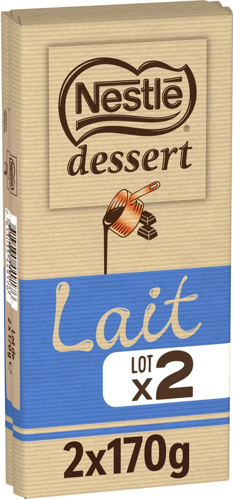 NESTLE DESSERT Lait 2 x170g