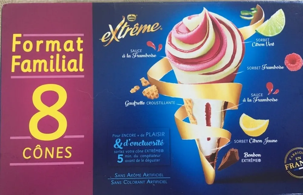 Extreme citron framboise