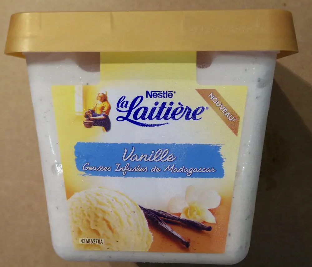 La Laitière Vanille Gousses Infusées de Madagascar