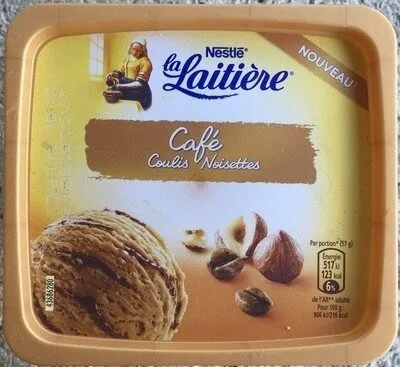 Café coulis noisettes
