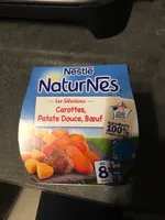 Plat Complet Carottes Patates Douces B?uf Naturnes Sélection Nestlé 2 X 200G +