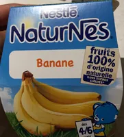 Compote Banane Naturnes Nestlé 2 x 115G +