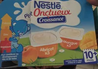 P'tit Onctueux Croissance - Laitage Abricot / Mangue