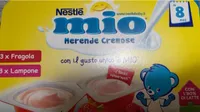 Merendine Cremose Mio Fragola Lampone