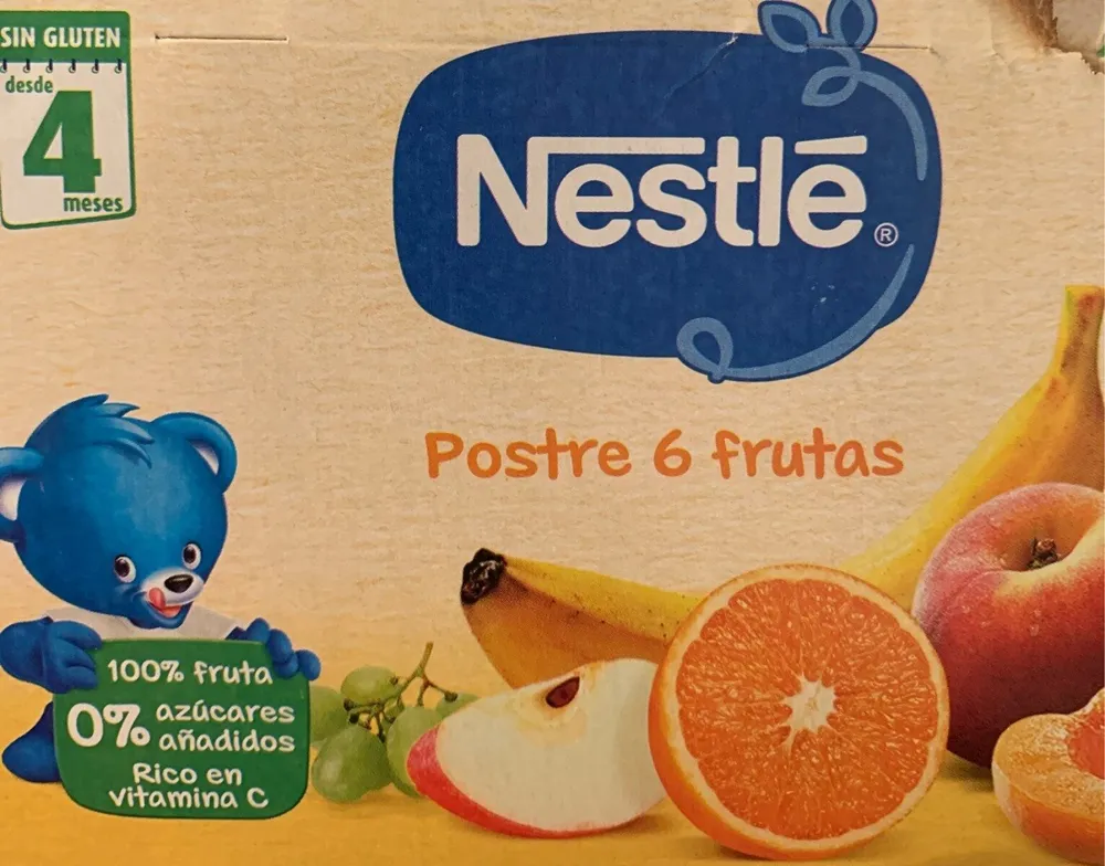 Postre 6 frutas