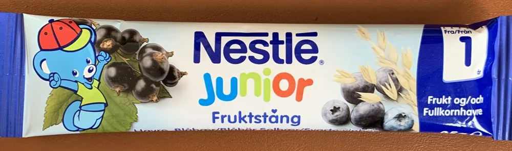 Fruktstång - Havre, blåbär, Svarte vinbär