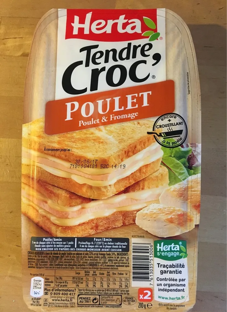 Tendre croc Poulet
