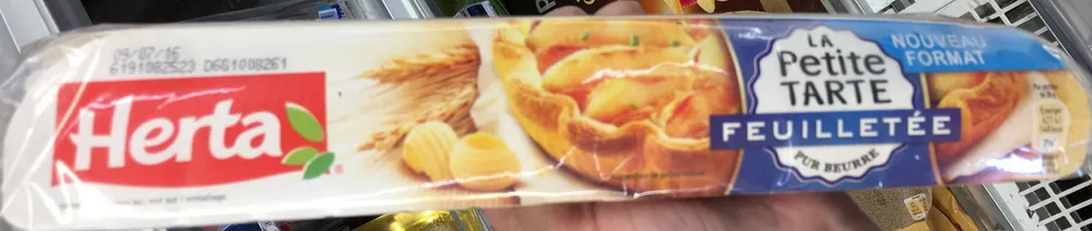 La petite tarte feuilletée pur beurre