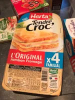 Tendre Croc' L'Original Jambon Fromage Format Familial